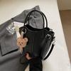 Bolsa Satchel de Nicho Cesta de Legumes para Mulheres 2025 Verão Nova Moda Bolsa Balde Simples de Mão Ombro Transversal