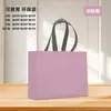 Bolsas de Tela No Tejida Engrosada, Bolsas Tote con Logo Personalizado para Tiendas de Ropa, Bolsas de Hombro de Lujo para Compras, Bolsas de Empaque Estilo Coreano