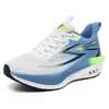 Zapatos deportivos casuales de placa de carbono de talla extragrande transfronterizos para hombre, zapatos para pruebas físicas juveniles para todas las estaciones, zapatillas de correr de malla