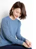 Suéter de Cuello Redondo para Mujer, Suéter de Punto Pulóver para Otoño e Invierno, Prenda Base para Mujer, Suéter Transfronterizo, Top de Punto, Camisa Base