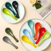 Caçarola de Cerâmica Colorida Cerâmica Popular na Internet Grande Pequena Colher Colher de Arroz Caçarola Pequenos Presentes Combinação da Moda Promoção Essencial Preço Excelente