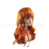 Nuevo Producto Peluca de Velma de Scoobydoo Cabello Largo Naranja Rizado Daphne de Scoobydoo
