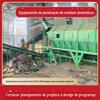 Linha de produção de equipamentos de triagem de resíduos sólidos municipais separador de ar de resíduos domésticos de Sichuan máquina de triagem de resíduos combustíveis