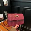 2026 Bolsa Pequena Transversal, Bolsa Quadrada Pequena de Nicho Transfronteiriça, Novo Design de Moda, Bolsa de Ombro Único, Bolsa de Tecido de Outono, Estilosa