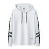 Outono estilo coreano moda camisola com capuz masculino 2021 outono simples reflexivo com capuz de manga comprida top masculino