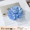 Acessórios de Cabelo de Dália em Camadas da Dinastia Han, Adorno de Cabeça de Flor de Seda, Pente de Cabelo, Grampo de Cabelo, Flor Artificial, Pente de Cabelo de Flor Estilo Tang, Vestuário Estilo Antigo