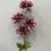 Flores Artificiais Dália, Arranjos de Flores Crisântemo para Cerimônias de Abertura, Casamentos e Adereços de Fotografia, Flores Secas Artificiais para Decorações de Celebração