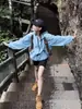 Roupas de proteção solar estilo montanha para mulheres, jaqueta casual, conjunto esportivo, blusa de verão, roupa para trilha, saia leve para trabalho ao ar livre