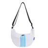 Bolso Cruzado de Lona Casual para Mujer 2025 Nuevo Bolso de Viaje Casual Ligero Almacenamiento Versátil Deportivo Nylon Dumpling Bag
