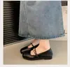 Bailarinas estilo francés para mujer, nueva colección otoño 2026, modernas y versátiles, con punta cuadrada y diseño Mary Jane