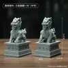 Nova Estátua de Buda Guanyin Estilo Chinês Leão de Pedra Ornaments de Buda Maitreya Pedra de Areia Verde Tathagata Sala Zen Sala de Chá Aquário Decoração de Paisagem