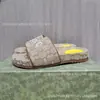 Zapatillas Bordadas de Suela Fina G Home 2024 Nuevas de Una Línea Calzado de Plataforma Plana Casual Aumentadoras Calzado con Letras para Pareja