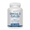 Producto Destacado de Exportación Hot-Selling Cápsulas de Aceite de Pescado 120 Cápsulas Aceite de Pescado Omega3 Soporta Marca OEM