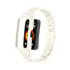Adecuado para Correa de Reloj Huawei Band 10, Pulsera de Acero Inoxidable Sólido de Tres Eslabones, Correa Metálica Universal para Huawei 987 Band