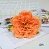 Grampo de Cabelo Flor Artificial Flor Estilo Antigo Vestuário Headwear Fabricação Lanterna de Flor Feita à Mão Flor Artificial Combinando Tinta a Óleo de Flor Peônia Flores Grandes