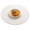 Plato de Cena Cerámico Casual y Creativo, Comida Francesa, Comida Occidental, Plato de Comida Italiana, Plato para Fideos, Plato de Postre, Plato Personalizado de Alta Apariencia para Snacks