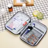 Moda Coreana Viajes al Aire Libre Portátil Bolsa Médica de Viaje Mini Portátil Bolsa de Primeros Auxilios Bolsa Médica de Emergencia para el Hogar