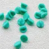 Broche azul lago hebilla de goma insignia universal hebilla de repuesto accesorios DIY suministro Taobao venta al por mayor punto tapa de goma