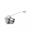 Enchufe a Prueba de Polvo de Metal Socket 1B Conector Redondo de Empuje y Tracción con Bloqueo Automático Terminal Cubierta Impermeable Cabezal de Aviación Bre