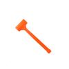 Martillo de Goma, Martillo de Instalación Antivibración, Herramienta de Cabeza Plana Ahorradora de Esfuerzo para Instalación de Pisos de Madera, Martillo de Cuero, Martillo de Goma No Elástico