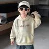 Moletom com Capuz Masculino de Primavera, Macio, Confortável, Respirável, à Prova de Vento e Quente, Moletom com Letras em Relevo, Nova Roupa de Primavera e Outono