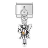 Nuevos Accesorios Decorativos para Pulseras Modulares Italianas DIY de Venta Caliente Transfronteriza Dinosaurio Zapatos de Baile Hada Cereza