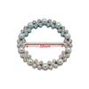 Hebilla de Nudo para Ropa Fija Artefacto Cintura Broche de Perla Metal Perla Hebilla para Prenda Hebilla para Toalla de Seda Aleación Hebilla Decorativa