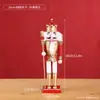 Cascanueces de Navidad Figura de Madera Adorno Forma de Soldado Mesa de Sala de Estar Ventana Decoración Festiva