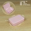 7.5 Caja de Plástico Rectangular Caja de Almacenamiento Transparente Caja de Empaque para Equipo de Pesca Anzuelos de Pesca Caja para Clips de Papel Caja de Almacenamiento para Tarjetas de Presentación Fabricante