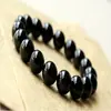 Suministro Directo de Fábrica pulsera de ágata negro 6-20MM puesto de lugar escénico transmisión en vivo venta caliente pulsera de ágata negro Wu Jinyao