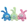 Set de Juguetes de Peluche Interactivos Chirriantes para Perros con Divertido Diseño de Conejo