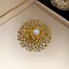Brincos de Flores com Pedras Preciosas Azuis Reais Estilo Palácio com Pingentes em Forma de Gota D'água, Brincos Luxuosos e Sofisticados, Elegantes Acessórios de Orelha Vintage