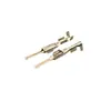 Pp0118301/Dj611A-F2.2 Conector de Terminal de Plugue de Terminal de Chicote Elétrico Automotivo Inserção de Mola Prensado a Frio Padrão Nacional