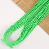Banda elástica redonda de 0.8-2.0 mm, cordón elástico de látex colorido para joyería, manualidades hechas a mano y pulseras