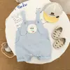 Calças de Verão para Crianças 2025 Novo Super Fofo Menino Desenho Animado Macacão Fofo Roupas Bonitas para Passeio de Bebê Tendência