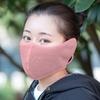 Mascarilla 3D de Nube Cálida de Invierno Transfronteriza con Mascarilla para Orejas para Ciclismo a Prueba de Viento de Doble Capa a Prueba de Frío Boca de Oreja Linda
