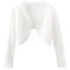 Jaqueta Cardigan Slim Fit Feminina Verão Temperamento Curta Outerwear Fina Hot Girl Início da Primavera Início do Outono Estação Cardigan Lenço Preto