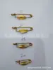 Grande Suprimento de Agulhas de Cobre em Formato P, Alfinete Estilo Alemão, Broche com Fundo Estilo Alemão, Especificações Completas, Bem-vindo ao Pedido
