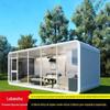 Rua Comercial Sala de Sol Comercial Casa Móvel Cabine Espacial Cabine Maçã Ponto Turístico Cabine Integrada Criativa Loja