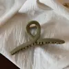 Pinza Grande para el Cabello de Alta Calidad Estilo Coreano con Acabado Brillante para Mujeres, Adecuada para Peinados Recogidos, Pinza de Tiburón Accesorio para el Cabello