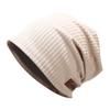 Gorra estándar coreana nueva de espiga de pescado otoño gorra deportiva para exteriores moda gorra de luna gorro cálido para protección de oídos gorro de lana