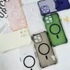 Funda Protectora Cuadrada Grande Anticaídas para Teléfono Compatible con iPhone 18 PRO MAX / 17 / 16, Funda Protectora Transparente de TPU Integral