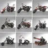 Ornatos de Modelo de Metal de Motocicleta e Carro de Ferro Forjado para Decoração de Mesa em Casa, Armário de Vinho e Ornatos de TV, Artesanato