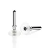 Lápiz Capacitivo Universal con Ventosa, Punta de Metal Transparente tipo Disco, Lápiz Óptico Pasivo con Punta de Disco Reemplazable para Control Táctil