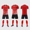 Placa Leve de Secagem Rápida Infantil Jersey de Exportação Uniforme de Treino Uniforme de Futebol Terno Respirável para Meninos Uniforme de Equipe Profissional Uniforme Absorvente de Suor