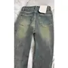 Pantalones Acampanados de Micro La Jeans con Forro de Polar Azul Vintage para Mujer Otoño e Invierno 2024 Nuevos Tallas Grandes para Chicas Gorditas Elásticos Adelgazantes de Cintura Alta