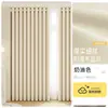 Cortinas Pretas Completas de Algodão e Linho Cor Creme Modelo Novo 2026 para Quarto, Sala de Estar, Varanda Bloqueio Solar, Estilo Creme, Luxo Leve Atacado