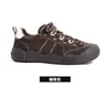 Sapatos Casuais Shougu Autênticos Ugly-Cute para Caminhada e Trekking ao Ar Livre para Mulheres, Nova Coleção de Outono 2026, Couro Genuíno de Solado Grosso, Biqueira Larga