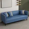 Sofá Nórdico Tecido Tecnológico Moderno Minimalista Apartamento Pequeno Duplo Três Pessoas Quarto Sala de Estar Aluguel de Apartamento Casa Loja de Roupas