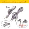Medidor de ondas bioelétricas Yikang 6.35 Liuhe LKD Fio de eletrodo Pin Folha de eletrodo Linha de saída Fio de pulso